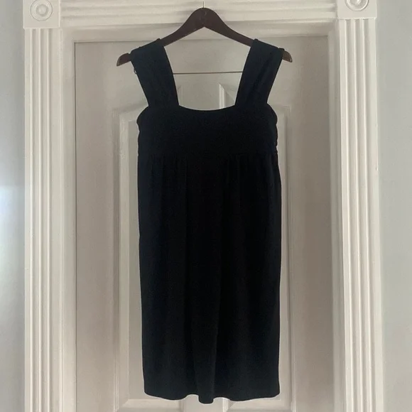 ann taylor loft little black dress Ann Taylor LOFT Little Black Dress, V-Neck Midi Shift Dress, Business  Evening